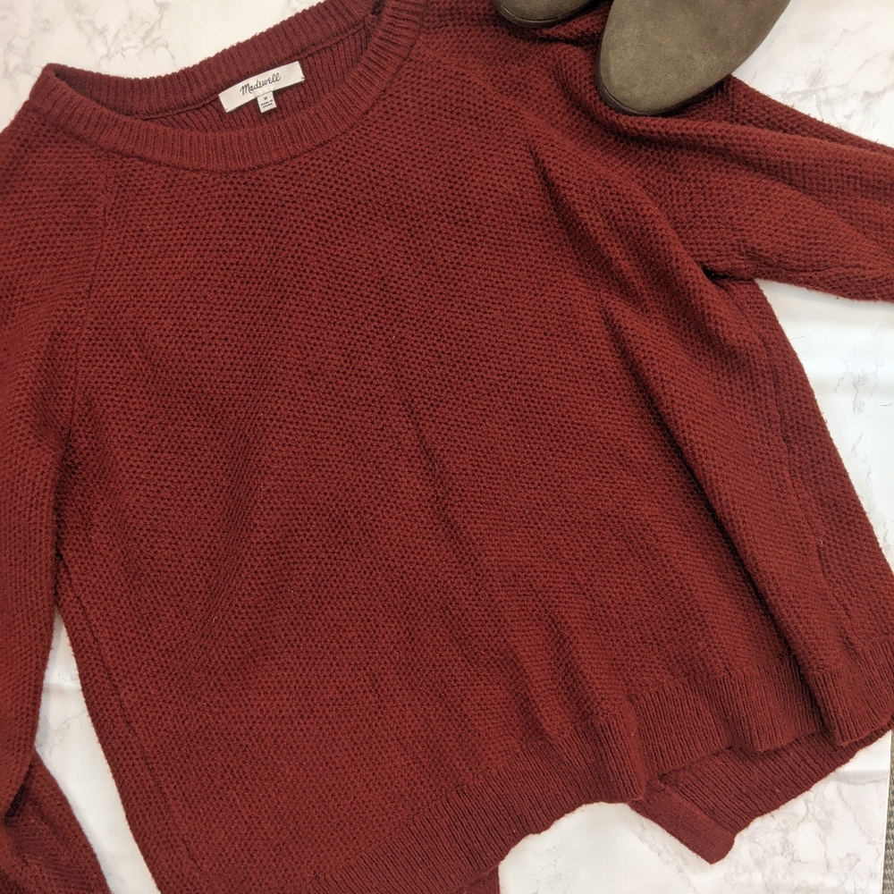 Madewell Cross Back Sweater